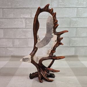 Spirit of America Antler Eagle Resin Sculpture Designed by Alaska Jack’s…